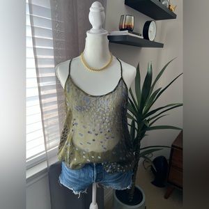 Sheer Patterson J. Kindaid cami